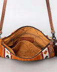 American Darling Cross Body Saddle Blanket Genuine Leather Women Bag Western Handbag Purse
