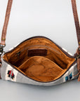 American Darling Cross Body Saddle Blanket Genuine Leather Women Bag Western Handbag Purse