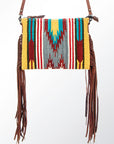 American Darling Cross Body Saddle Blanket Genuine Leather Women Bag Western Handbag Purse