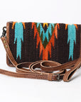 American Darling Organizer Hair On Genuine Leather Western Women Bag Handbag Purse | for Cute Travel