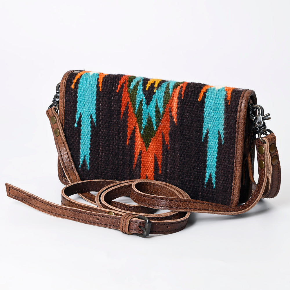 American Darling Organizer Hair On Genuine Leather Western Women Bag Handbag Purse | for Cute Travel