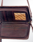 American Darling Organiser Saddle Blanket Genuine Leather Women Bag Western Handbag Purse