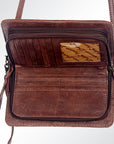 American Darling Organizer Saddle Blanket Genuine Leather Western Women Bag Handbag Purse | for Cute Travel