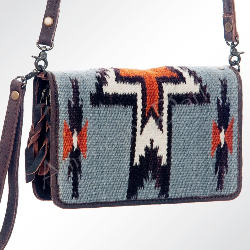 American Darling Organiser Saddle Blanket Genuine Leather Women Bag Western Handbag Purse