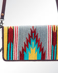 American Darling Organizer Hair On Genuine Leather Western Women Bag Handbag Purse | for Cute Travel