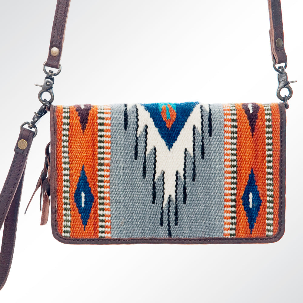 American Darling Organiser Hair On Genuine Leather women bag western handbag purse