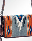 American Darling Organizer Hair On Genuine Leather Western Women Bag Handbag Purse | for Cute Travel