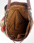 American Darling ADBG574D1 Large Crossbody Saddle Blanket Hair On Genuine Leather Women Bag Western Handbag Purse
