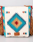American Darling Signature Crossbody Hand Tooled Saddle Blanket Genuine Leather Women Bag Western Handbag Purse