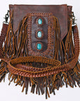 American Darling ADBGM108 Crossbody Genuine Leather Women Bag Western Handbag Purse
