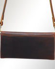 American Darling Wallet Hair on Full Grain Genuine Leather Western Women Bag | Handbag Purse Travel Clutch