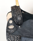 Western Horse Saddle American Leather Flex Trail Barrel Tack Hilason
