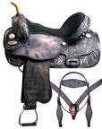 Western Horse Saddle American Leather Flex Trail Barrel Tack Hilason