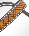 AMERICAN DARLING Western Horse Headstall American Leather Tan