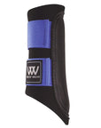 Woof Wear Horse Sport Brushing Boot Full Coverage Strike Pad Electric Blue