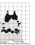 8 Ft X 7 Ft Genuine Brazilian Cowhide Skin Rug by Hilason | Hair-On Leather Home Décor Carpet