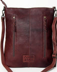American Darling ADBGZ263 Crossbody Hand Tooled Genuine Leather Women Bag Western Handbag Purse