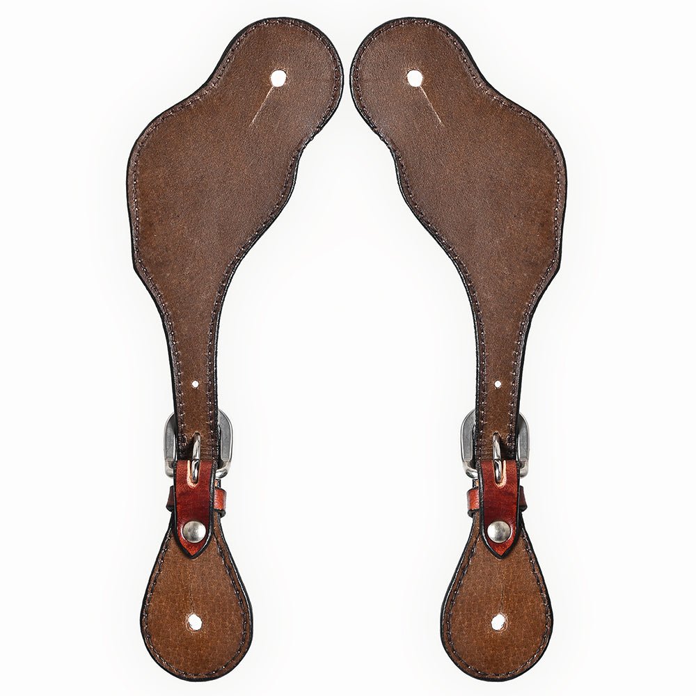 Durable Handcrafted PremiumLeather Spur Straps For Women Western Riding Show Rodeo
