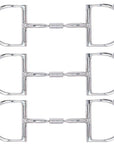 Myler Dee Without Hooks Comfort H. Snaffle W/ Wide Barrel – Hilason
