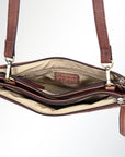 American Darling ADBGI119A Cross Body Genuine Leather Women Bag Western Handbag Purse