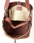 American Darling Tote Full Grain Genuine Leather Western Women Bag Handbag Purse | Travel Bags College Casual