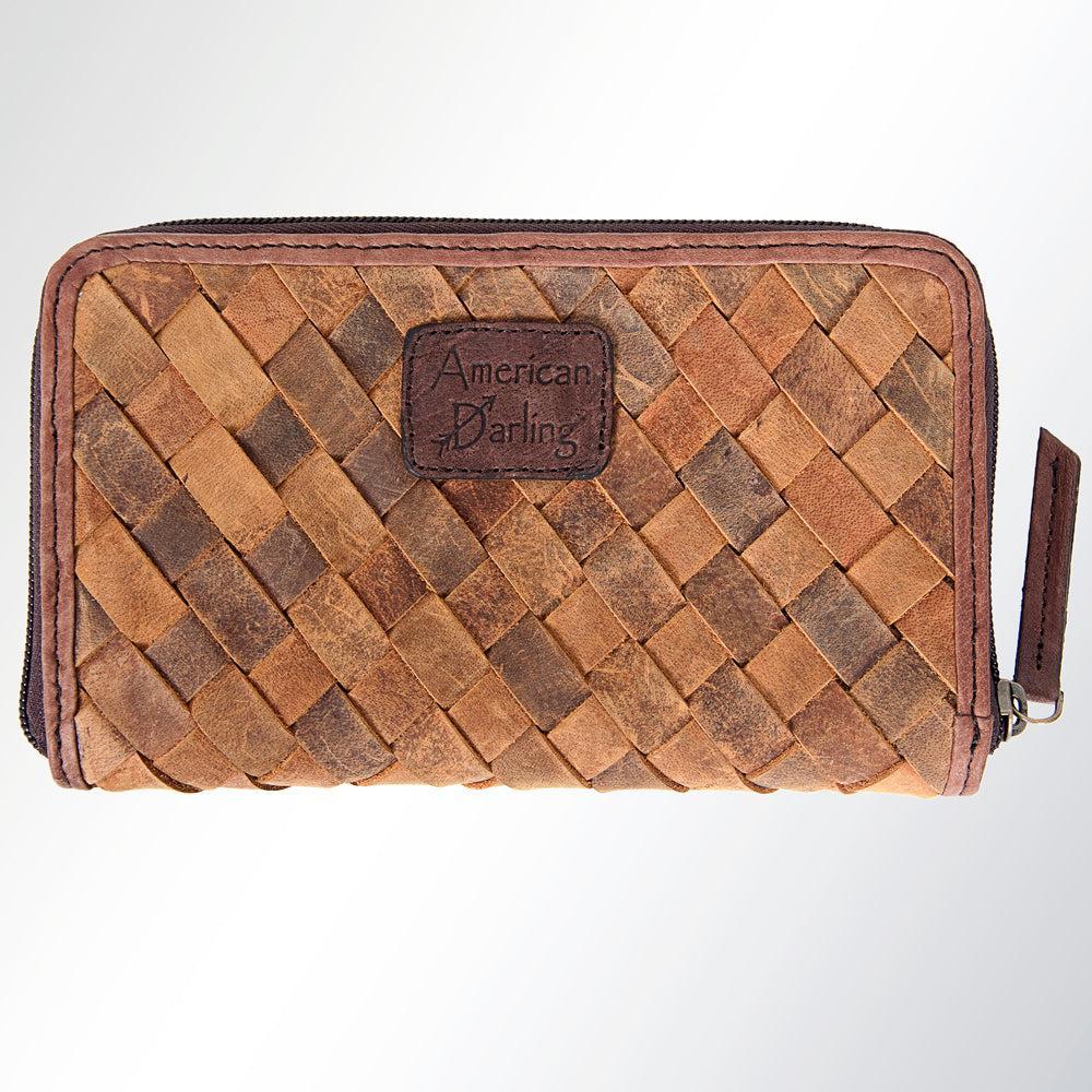 American Darling ADBGI121A Wallet Genuine Leather Women Bag Western Handbag Purse
