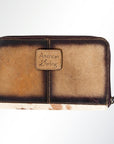 American Darling ADBGI121B Wallet Hair On Genuine Leather Women Bag Western Handbag Purse