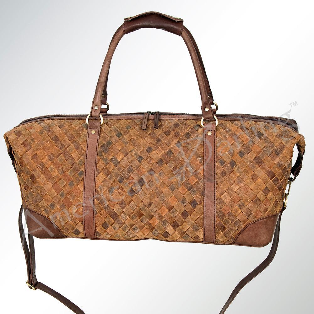 American Darling ADBGI123A Duffel Genuine Leather Women Bag Western Handbag Purse
