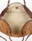 American Darling ADBGI123A Duffel Genuine Leather Women Bag Western Handbag Purse