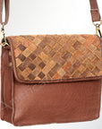 American Darling ADBGI127A Cross Body Genuine Leather Women Bag Western Handbag Purse