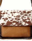 American Darling ADBGI127B Cross Body Hair On Genuine Leather Women Bag Western Handbag Purse