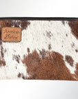 American Darling ADBGI129B Wallet Hair On Genuine Leather Women Bag Western Handbag Purse