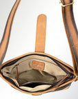 American Darling ADBGI131B Cross Body Hair On Genuine Leather Women Bag Western Handbag Purse