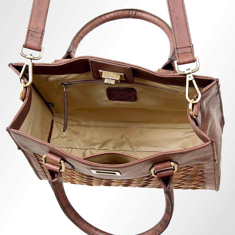 American Darling ADBGI137A Tote Genuine Leather Women Bag Western Handbag Purse