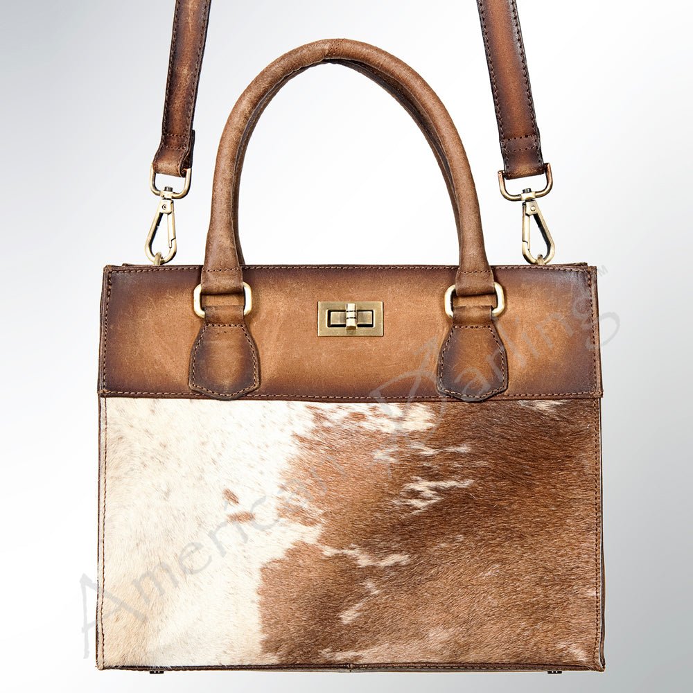 American Darling Women's Tote Hair - On Genuine Leather Handbag and Ladies Purse