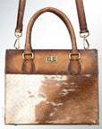 American Darling Women's Tote Hair - On Genuine Leather Handbag and Ladies Purse