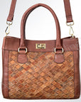 American Darling ADBGI138A Tote Genuine Leather Women Bag Western Handbag Purse