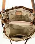 American Darling ADBGI140B Bucket Hair-On Genuine Leather Women Bag Western Handbag Purse