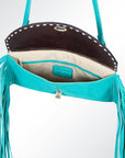 American Darling ADBGI150A Wallet Hand Tooled Genuine Leather Women Bag Western Handbag Purse