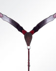 AMERICAN DARLING Western Horse Headstall Breast Collar Set American Leather