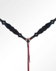 AMERICAN DARLING Western Horse One Ear Headstall Breast Collar Set Leather