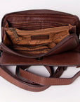 American Darling ADBGZ278 Crossbody Hand Tooled Genuine Leather Women Bag Western Handbag Purse
