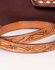 American Darling ADBGZ279 Cross Body Hand Tooled Genuine Leather Women Bag Western Handbag Purse