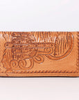 American Darling ADBGZ286 Wallet Hand Tooled Genuine Leather Women Bag Western Handbag Purse