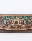 Hand Tooled Hand Painted Genuine Leather women bag western handbag purse