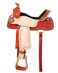 Western Horse Saddle American Leather Ranch Roping Cowboy Hilason