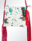 American Darling Small Crossbody Saddle Blanket Genuine Leather women bag western handbag purse