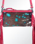American Darling Small Crossbody Hair On Genuine Leather Women Bag Western Handbag Purse