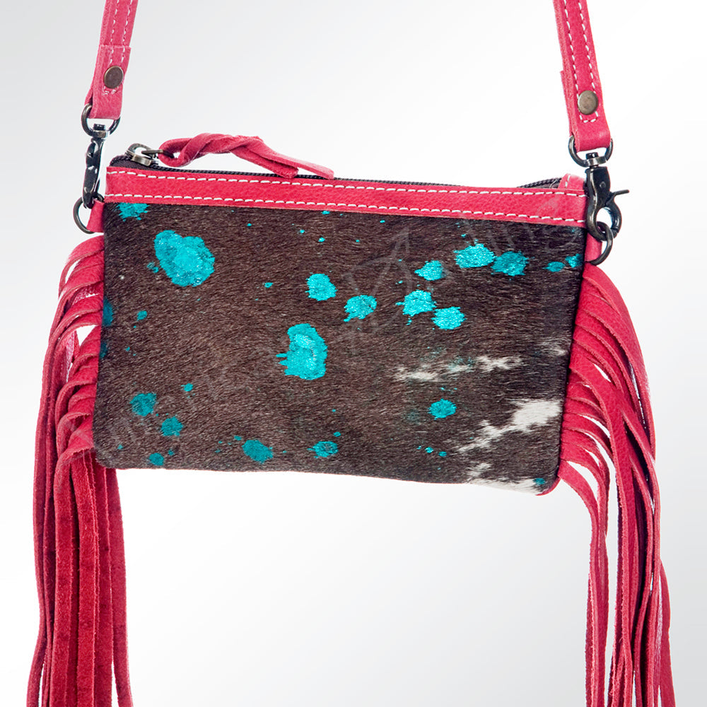 American Darling Small Crossbody Hair On Genuine Leather Women Bag Western Handbag Purse