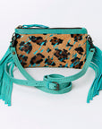 American Darling Small Crossbody Hair On Genuine Leather Women Bag Western Handbag Purse